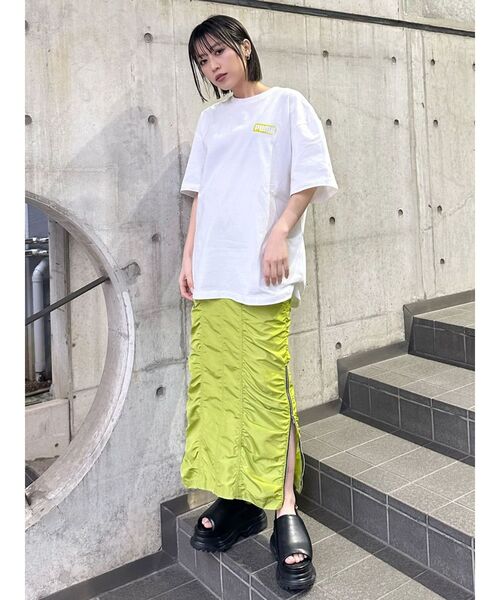 PUMA（プーマ）の「【MURUA/PUMA】スプレープリントロゴTシャツ（Tシャツ/カットソー・レディース・ブラック/ホワイト・FREE）」の22枚目の写真