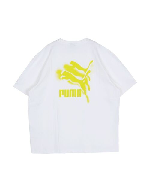 PUMA（プーマ）の「【MURUA/PUMA】スプレープリントロゴTシャツ（Tシャツ/カットソー・レディース・ブラック/ホワイト・FREE）」の16枚目の写真