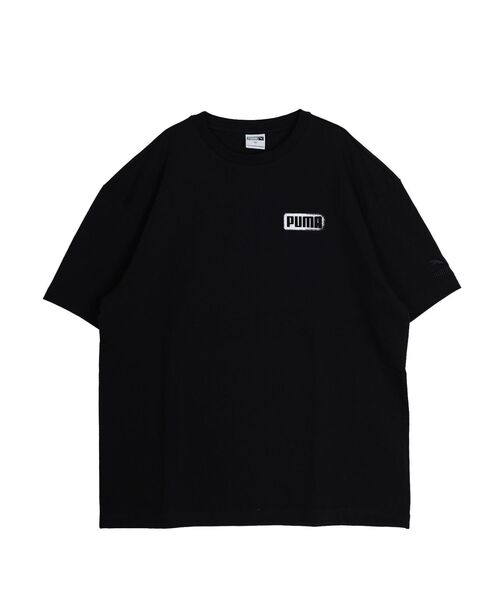 PUMA（プーマ）の「【MURUA/PUMA】スプレープリントロゴTシャツ（Tシャツ/カットソー・レディース・ブラック/ホワイト・FREE）」の15枚目の写真