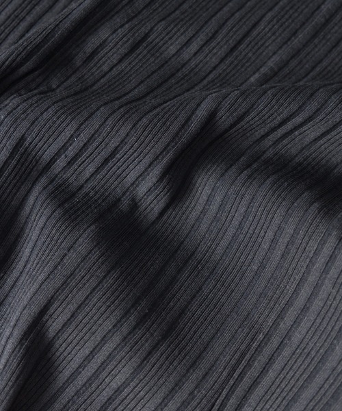 NYLAUS（ナイラス）の「ランダムテレコ ワイヤーイタリアンカラー 7分袖テーラードジャケット（テーラードジャケット・メンズ・ネイビー/ブラック・L/LL/M）」の7枚目の写真