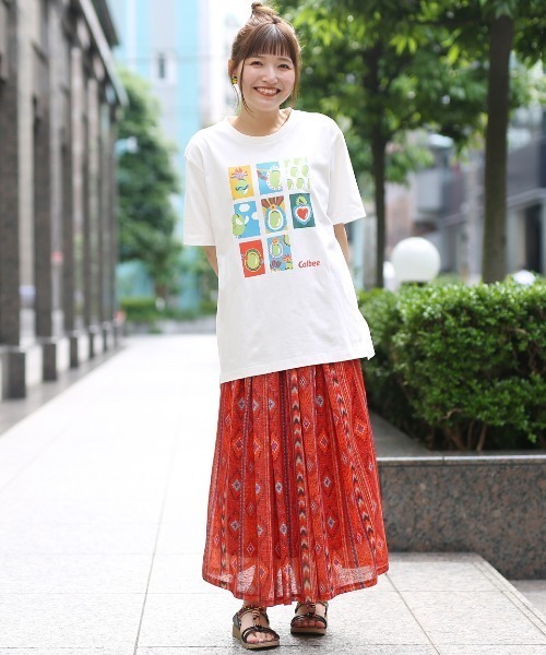 チチカカ（チチカカ）の「「カルビー」コラボレーションプリント T シャツ（Tシャツ/カットソー・レディース・その他2/その他1・FREE）」の14枚目の写真