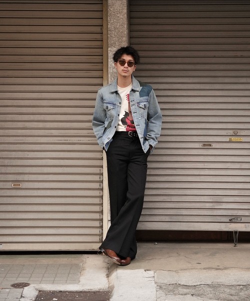 INTERPLAY(インタープレイ)の「【INTERPLAY x TAKERU】アコーステッィック ニャー 半袖 Tシャツ(Tシャツ/カットソー・メンズ・ブラック/クリーム・MEDIUM/LARGE)」の6枚目の写真