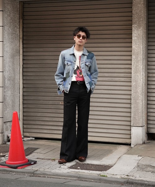 INTERPLAY(インタープレイ)の「【INTERPLAY x TAKERU】アコーステッィック ニャー 半袖 Tシャツ(Tシャツ/カットソー・メンズ・ブラック/クリーム・MEDIUM/LARGE)」の8枚目の写真