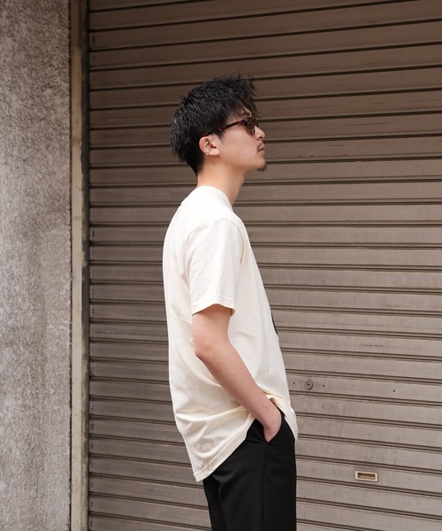 INTERPLAY(インタープレイ)の「【INTERPLAY x TAKERU】アコーステッィック ニャー 半袖 Tシャツ(Tシャツ/カットソー・メンズ・ブラック/クリーム・MEDIUM/LARGE)」の12枚目の写真