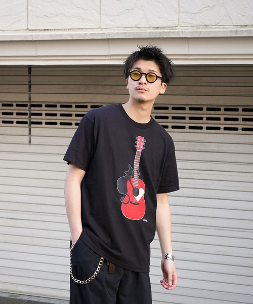 INTERPLAY(インタープレイ)の「【INTERPLAY x TAKERU】アコーステッィック ニャー 半袖 Tシャツ(Tシャツ/カットソー・メンズ・ブラック/クリーム・MEDIUM/LARGE)」の17枚目の写真