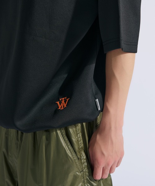 WETTEMPT（ウィテンプト）の「PONTE DRAW CORD TEE / ポンチドローコードT（Tシャツ/カットソー・メンズ・オフホワイト/杢グレー/ネイビー/ブラック・LARGE/MEDIUM/SMALL）」の22枚目の写真