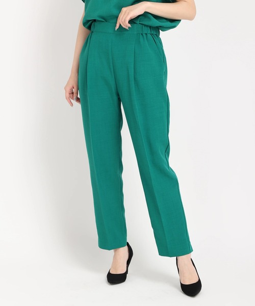 【セール】センタープレスリラックスパンツ（スラックス）｜STRAWBERRY-FIELDS（ストロベリーフィールズ） 5,808円