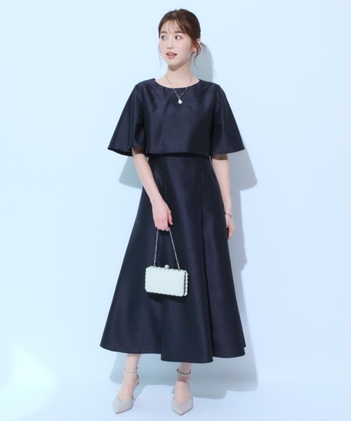 JUSGLITTY - JUSGLITTYジャスグリッティーネイビー3WAYロングコーディガン JUSGLITTY 3WAYロングコーディガン （紺） -ファッション通販