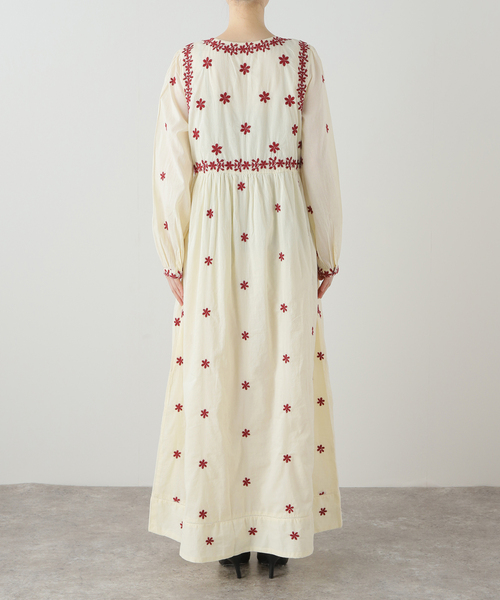 Spick & Span(スピックアンドスパン)の「MAISON HOTEL / メゾンホテル エンブロイダリードレス NISHA(ワンピース・レディース・レッド・SMALL)」の5枚目の写真