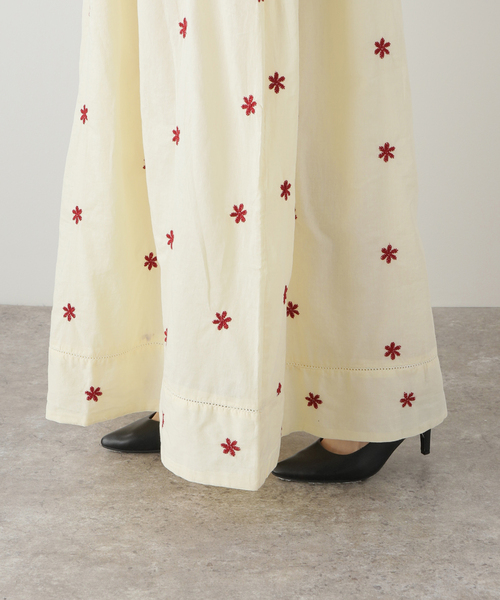 Spick & Span(スピックアンドスパン)の「MAISON HOTEL / メゾンホテル エンブロイダリードレス NISHA(ワンピース・レディース・レッド・SMALL)」の12枚目の写真