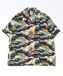 HOUSTON /ヒューストン 41106 ALOHA SHIRT (虎) / アロハシャツ/ HS411