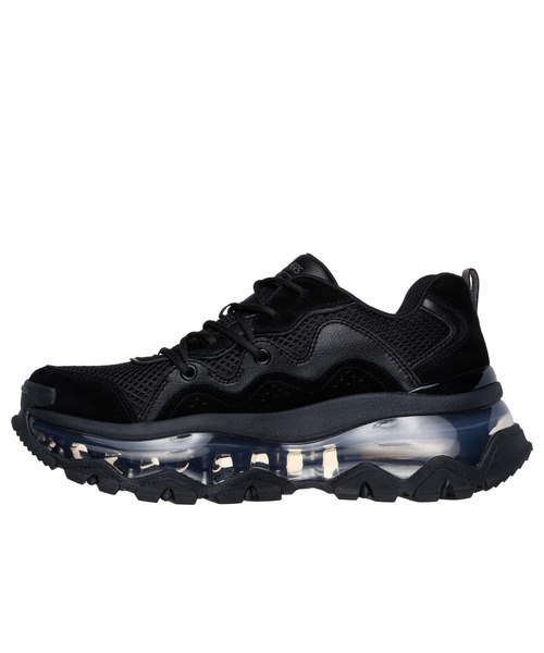 Skechers ウノ カオス BLACK〈定価21,890円〉 SKECHERS 交換送料片道無料 スケッチャーズ スニーカー ウノ
