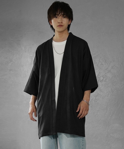 ブラック 半袖カーディガン サイズ40 サマーニット半袖カーディガン（カーディガン/ボレロ）｜Tiaclasse