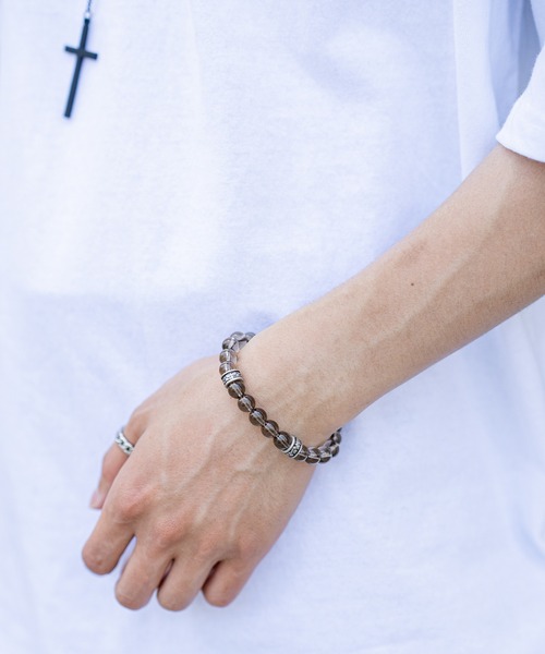 improves（インプローブス）の「ビーズ ブレスレット（ブレスレット・メンズ・ホワイト/ブラウン/カーキブラウン/ターコイズブルー/ブラック・FREE）」の13枚目の写真