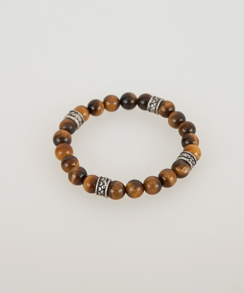 improves（インプローブス）の「ビーズ ブレスレット（ブレスレット・メンズ・ホワイト/ブラウン/カーキブラウン/ターコイズブルー/ブラック・FREE）」の8枚目の写真