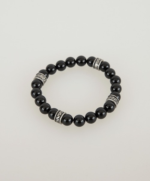 improves（インプローブス）の「ビーズ ブレスレット（ブレスレット・メンズ・ホワイト/ブラウン/カーキブラウン/ターコイズブルー/ブラック・FREE）」の9枚目の写真
