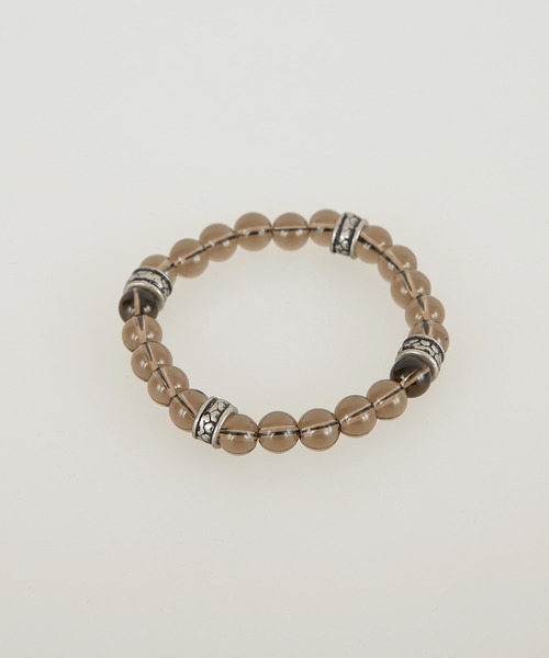 improves（インプローブス）の「ビーズ ブレスレット（ブレスレット・メンズ・ホワイト/ブラウン/カーキブラウン/ターコイズブルー/ブラック・FREE）」の7枚目の写真