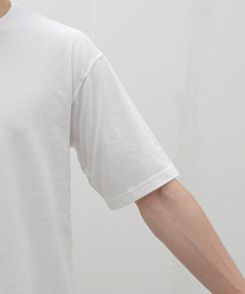 Nigel Cabourn（ナイジェルケーボン）の「NIGEL CABOURN / ナイジェルケーボン 50s HENLEY NECK SHIRT（Tシャツ/カットソー・メンズ・ブラック/ホワイト系その他・50/48）」の11枚目の写真