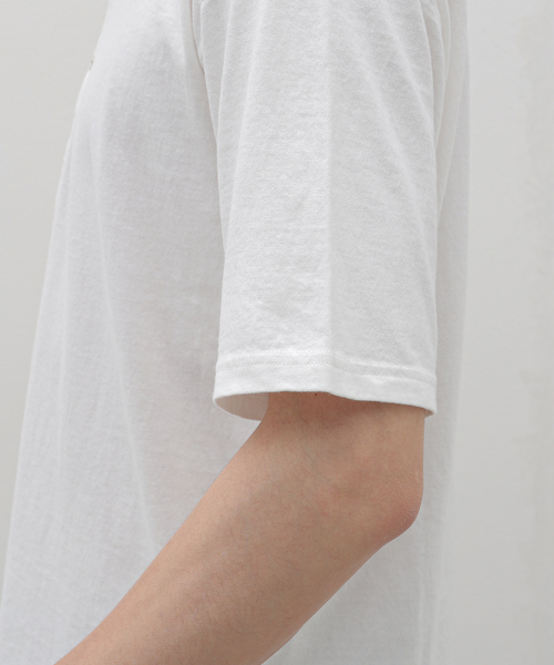 Nigel Cabourn（ナイジェルケーボン）の「NIGEL CABOURN / ナイジェルケーボン 50s HENLEY NECK SHIRT（Tシャツ/カットソー・メンズ・ブラック/ホワイト系その他・50/48）」の12枚目の写真