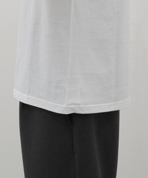 Nigel Cabourn（ナイジェルケーボン）の「NIGEL CABOURN / ナイジェルケーボン 50s HENLEY NECK SHIRT（Tシャツ/カットソー・メンズ・ブラック/ホワイト系その他・50/48）」の3枚目の写真