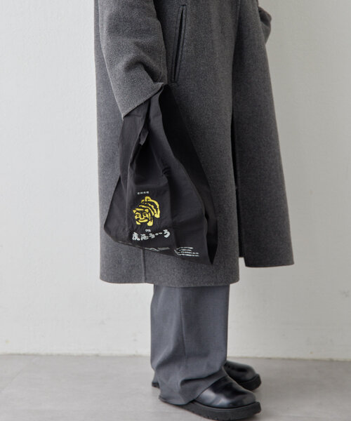 ear PAPILLONNER(イアパピヨネ)の「《コラボ第二弾/撥水》虎屋ういろ×ear エコバッグ(トートバッグ・レディース・ブラック/グリーン/キャメル・FREE)」の17枚目の写真