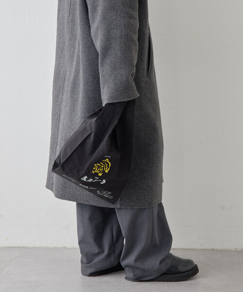 ear PAPILLONNER(イアパピヨネ)の「《コラボ第二弾/撥水》虎屋ういろ×ear エコバッグ(トートバッグ・レディース・ブラック/グリーン/キャメル・FREE)」の18枚目の写真