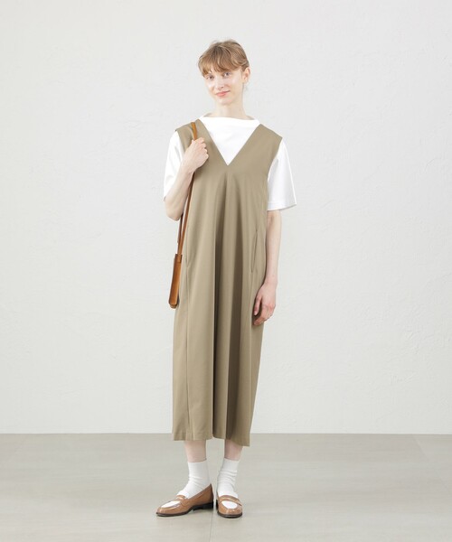 MACKINTOSH PHILOSOPHY(マッキントッシュ フィロソフィー)の「ボトルネックTシャツ(Tシャツ/カットソー・レディース・ダークネイビー/オフホワイト/チャコールグレー・36/38)」の5枚目の写真