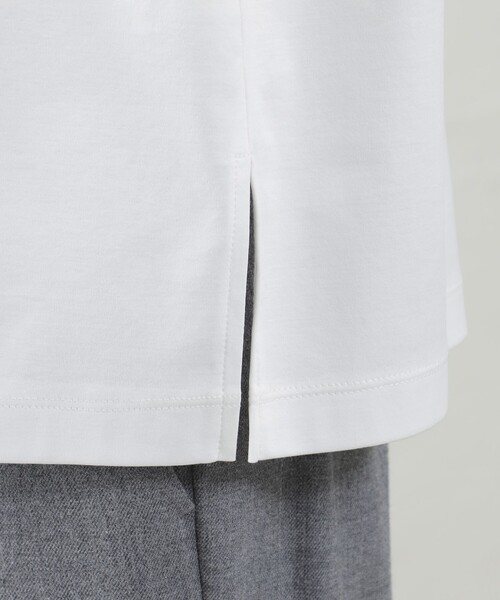 MACKINTOSH PHILOSOPHY(マッキントッシュ フィロソフィー)の「ボトルネックTシャツ(Tシャツ/カットソー・レディース・ダークネイビー/オフホワイト/チャコールグレー・36/38)」の11枚目の写真