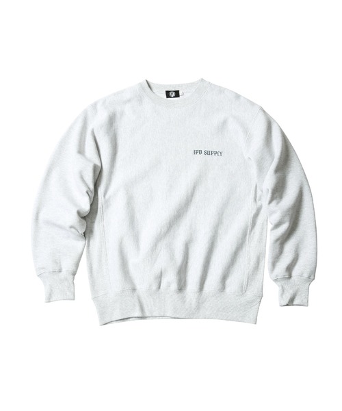 IPD(アイピーディー)の「【IPD】ALOHA INSTEAD CREW SWEAT / アロハインステッドクルースウェット(スウェット・メンズ・ブラック/アッシュグレー・LARGE/X-LARGE/MEDIUM)」の4枚目の写真