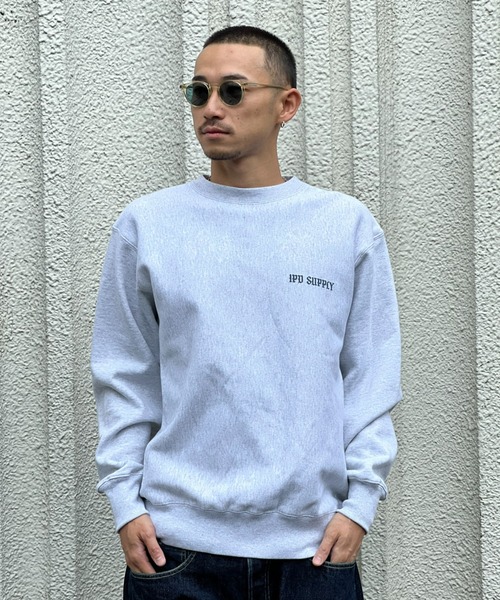 IPD(アイピーディー)の「【IPD】ALOHA INSTEAD CREW SWEAT / アロハインステッドクルースウェット(スウェット・メンズ・ブラック/アッシュグレー・LARGE/X-LARGE/MEDIUM)」の7枚目の写真