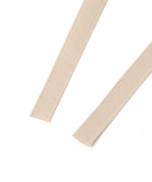 GLOBAL WORK(グローバルワーク)の「ロングリボンクリップ/AND YUA ANY/130409(バレッタ/ヘアクリップ・キッズ・オフホワイト/ブラック・FREE)」の3枚目の写真