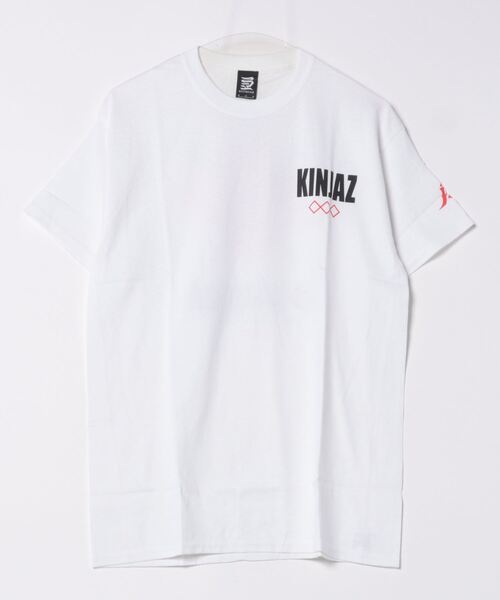 NO WAY(ノーウェイ)の「/KINJAZ/Graphic T(Tシャツ/カットソー・メンズ・ホワイト・MEDIUM/LARGE)」の1枚目の写真