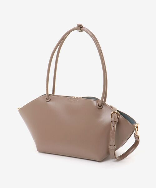 le.coeur blanc（ルクールブラン）の「横長バスケットトート（トートバッグ・レディース・ベージュ/ブラック・FREE）」の9枚目の写真