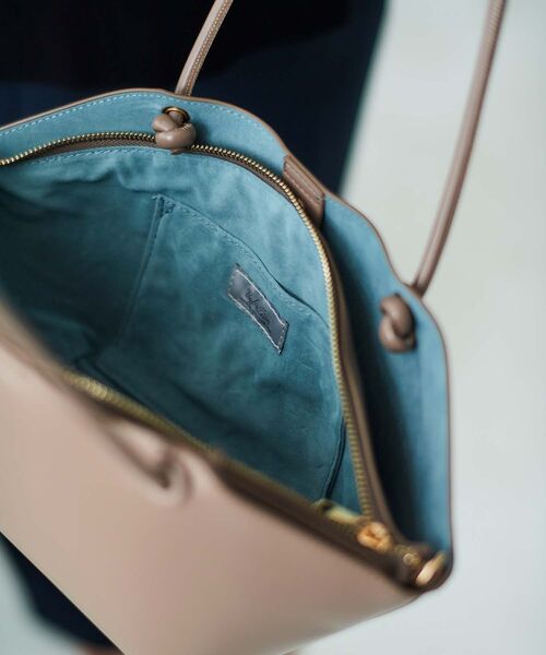 le.coeur blanc（ルクールブラン）の「横長バスケットトート（トートバッグ・レディース・ベージュ/ブラック・FREE）」の6枚目の写真