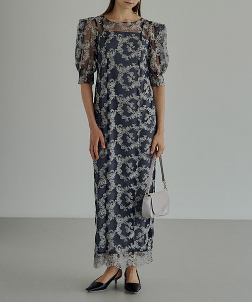 Original paisley pattern dress（ドレス）｜LE'RURE（リルアー