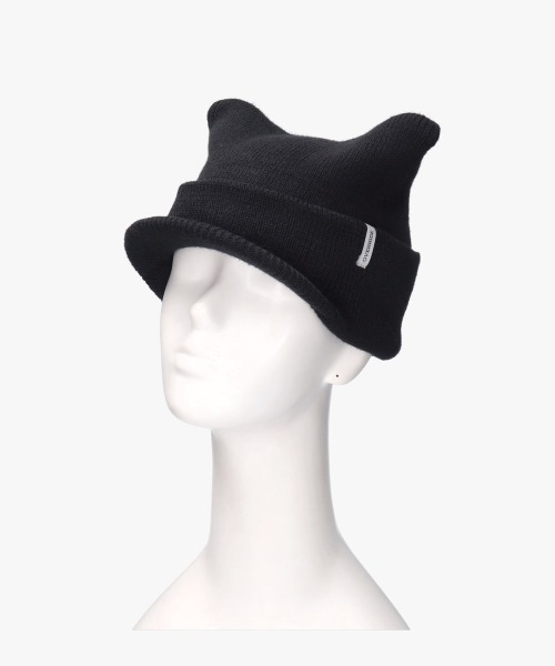 OVERRIDE(オーバーライド)の「OVERRIDE KNIT CAT OSLO CAP SG / オーバーライド(キャップ・レディース・ダークブルー/パープル/ブラック/グレー・57~59cm)」の12枚目の写真