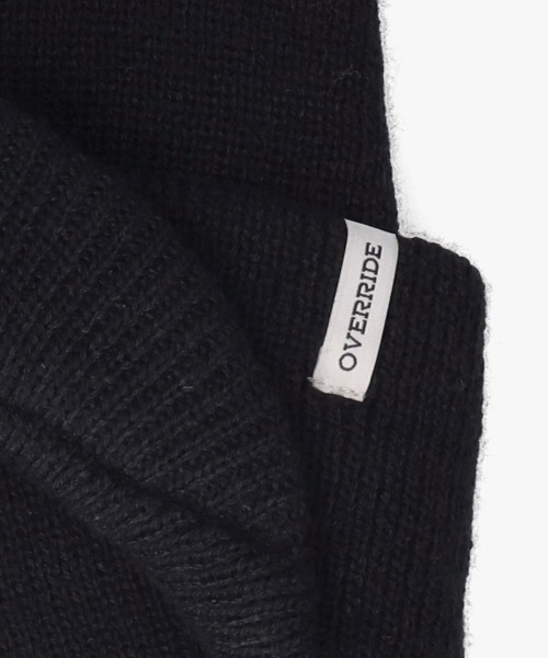 OVERRIDE(オーバーライド)の「OVERRIDE KNIT CAT OSLO CAP SG / オーバーライド(キャップ・レディース・ダークブルー/パープル/ブラック/グレー・57~59cm)」の13枚目の写真