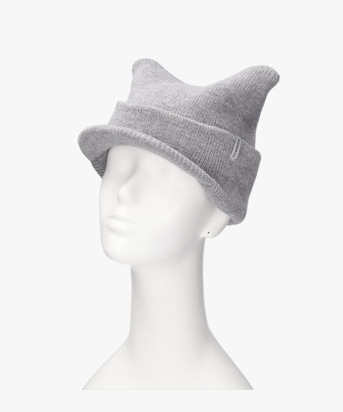 OVERRIDE(オーバーライド)の「OVERRIDE KNIT CAT OSLO CAP SG / オーバーライド(キャップ・レディース・ダークブルー/パープル/ブラック/グレー・57~59cm)」の16枚目の写真