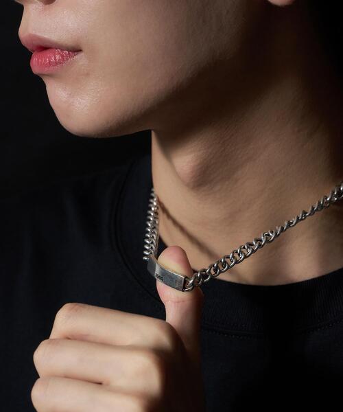 WEGO（ウィゴー）の「WEGO/ドッグタグチョーカー（チョーカー・メンズ・その他2/その他1・FREE）」の2枚目の写真