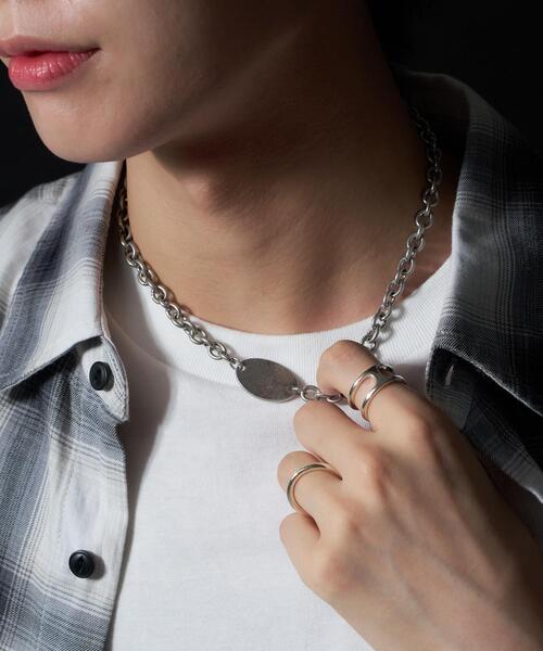 WEGO（ウィゴー）の「WEGO/ドッグタグチョーカー（チョーカー・メンズ・その他2/その他1・FREE）」の6枚目の写真