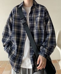 NEW GENTLEMAN | ランガムチェック オーバーサイズシャツ(シャツ/ブラウス)
