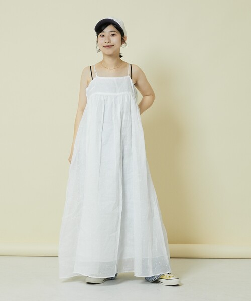 freada フリーダ　コットン ワンピース Freada（フリーダ）の「Freada/フリーダ コットンオーガンジー