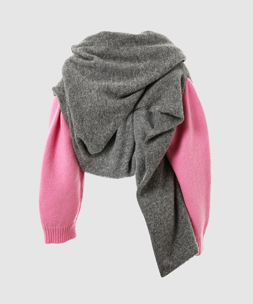 DRIES VAN NOTEN(ドリスヴァンノッテン)の「TERESE 9728 W.K.CARDIGAN MGRY(カーディガン/ボレロ・レディース・グレー・ONE)」の2枚目の写真