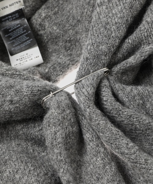 DRIES VAN NOTEN(ドリスヴァンノッテン)の「TERESE 9728 W.K.CARDIGAN MGRY(カーディガン/ボレロ・レディース・グレー・ONE)」の3枚目の写真