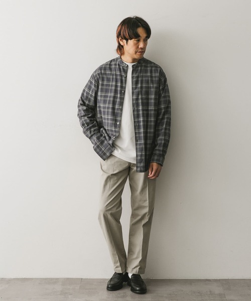 URBAN RESEARCH DOORS(アーバンリサーチドアーズ)の「チノテーパードトラウザー(その他パンツ・メンズ・ベージュ系その他/オリーブ/ブラック・SMALL/MEDIUM/LARGE)」の21枚目の写真