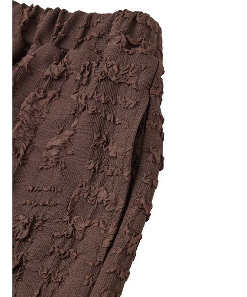 Sugar spoon（シュガースプーン）の「・SUGAR SPOON ジャカードチェックナロースカート（スカート・レディース・アイボリー/ブラック/ブラウン・FREE）」の20枚目の写真