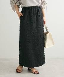 ・SUGAR SPOON ジャカードチェックナロースカート