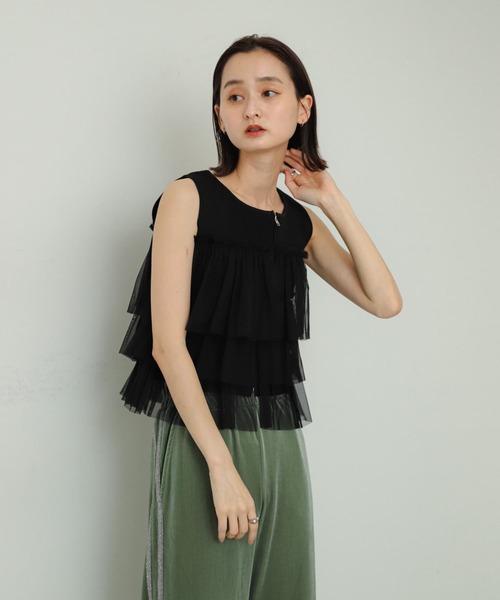 ■美品◆アーバンリサーチ◆1枚で映える♡サイドリブニットPU セール】コットンスラブKNIT（ニット/セーター）｜URBAN