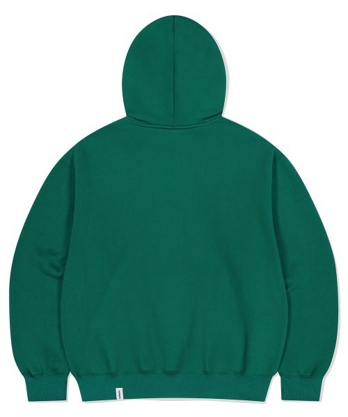 MAHAGRID(マハグリッド)の「『mahagrid/マハグリッド』 ARCH LOGO HOODIE/アーチロゴ プルオーバーパーカー(パーカー・レディース・ライトグレー/グリーン/ブラック・L/M)」の5枚目の写真