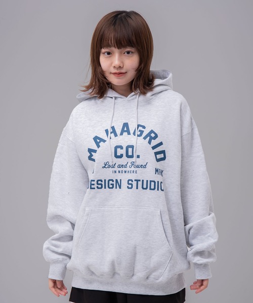 さらに100円引き◆MAHAGRID◆ARCH LOGO HOODIE セール】『mahagrid/マハグリッド』 ARCH LOGO HOODIE